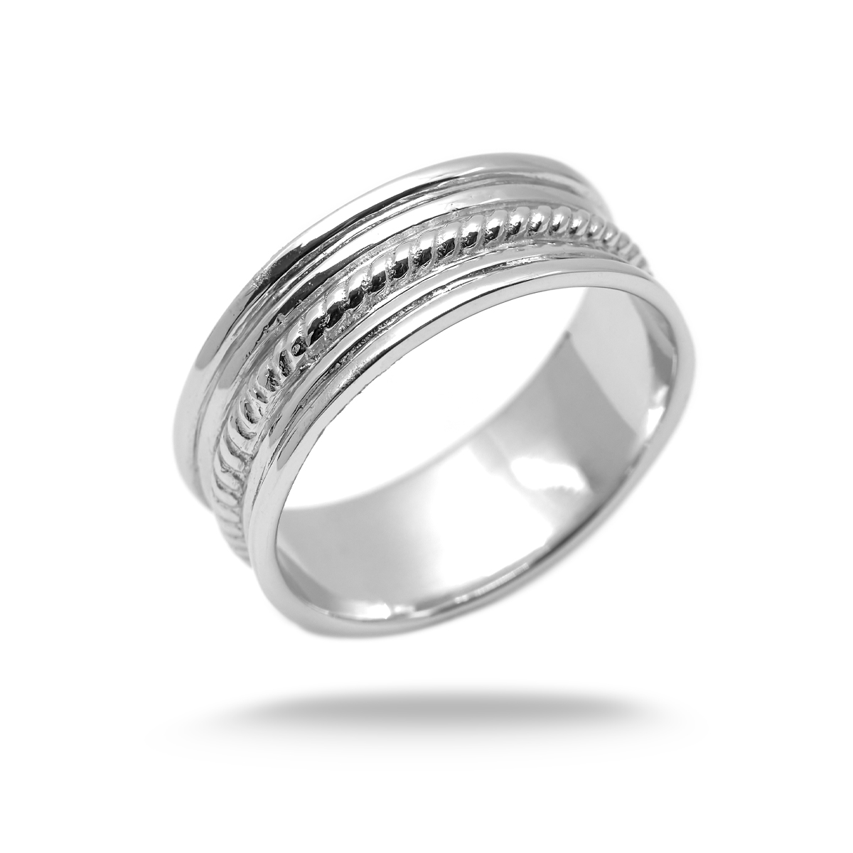 Bague anneau argent Yoga